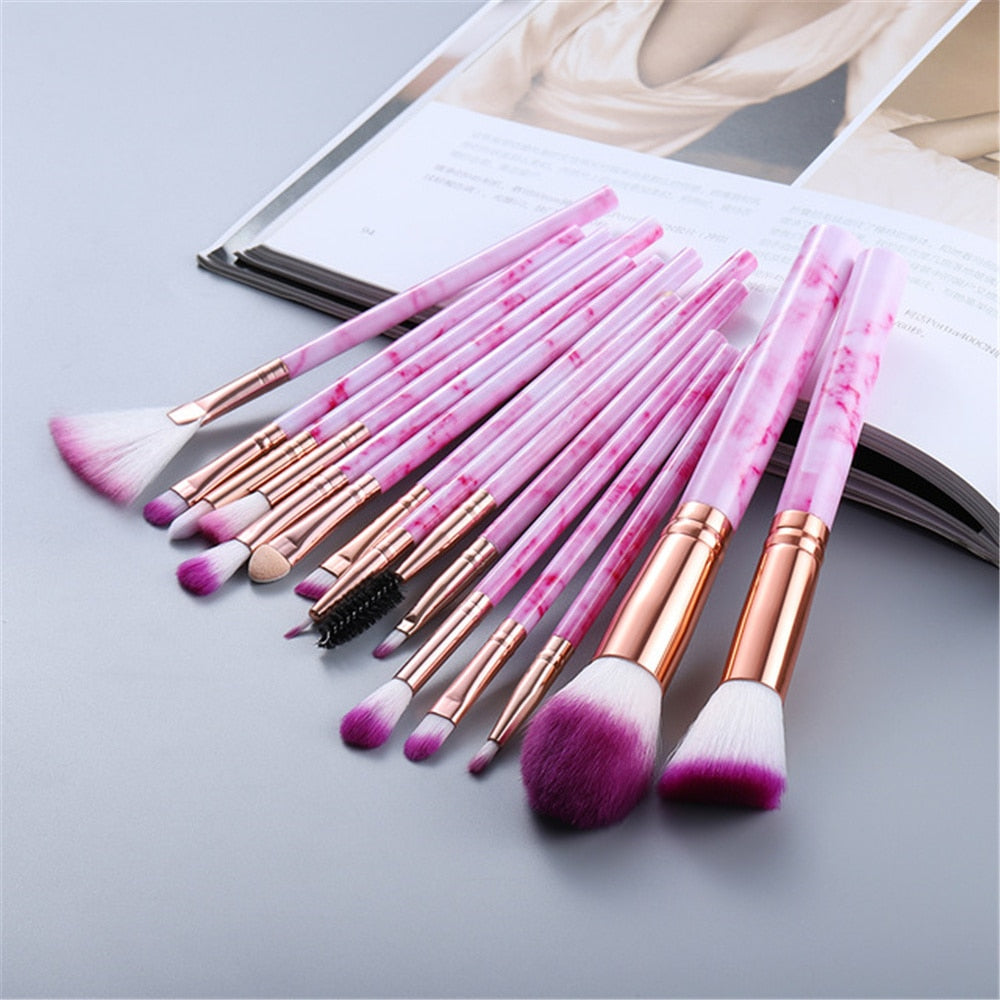 Conjunto de pincéis para maquiagem