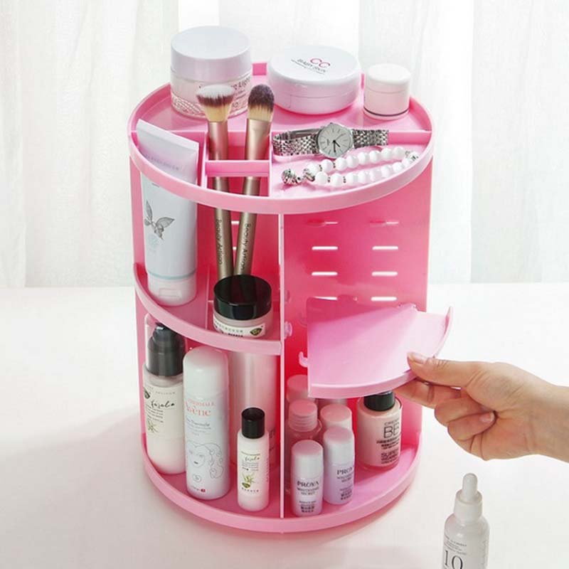 Organizador de maquiagem - 360 graus