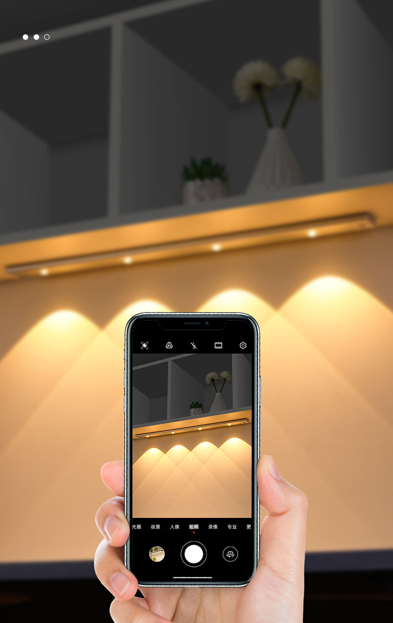 Led-UP™ - Sensor de movimento USB recarregável Luz LED